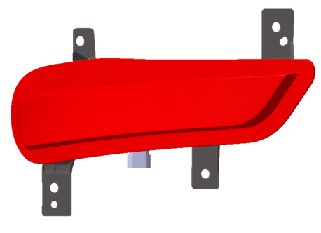 北汽集团后雾回复反射器